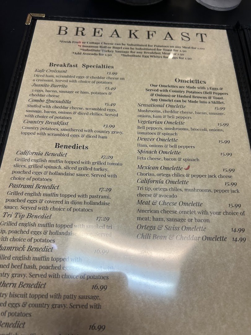Fresh coffee served in a family restaurant.