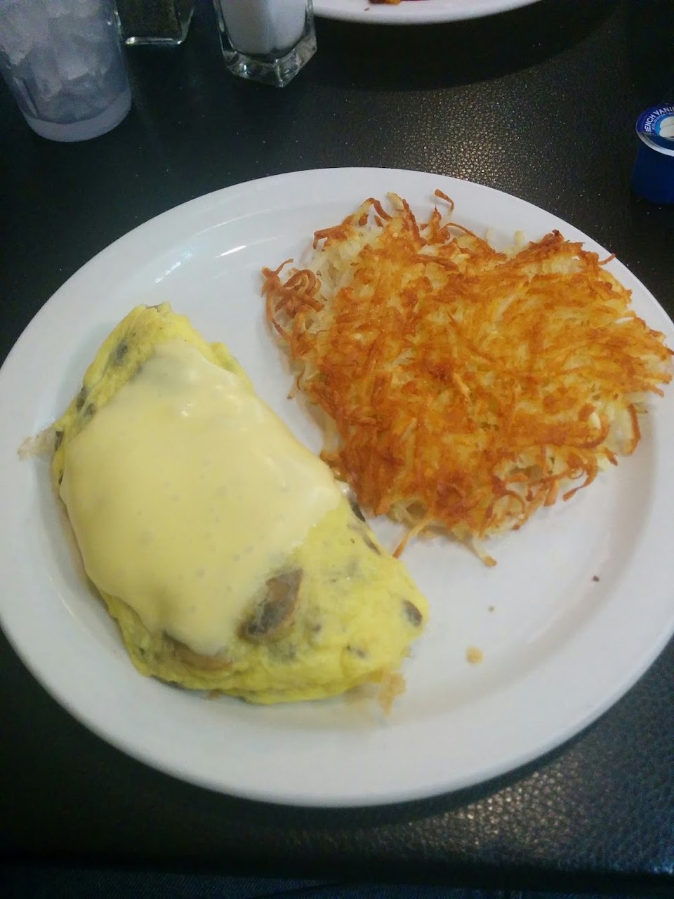Cheese and Mushroom Omelette